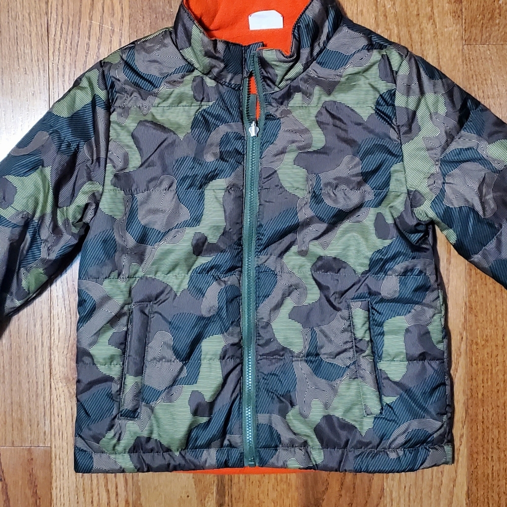 Camo jacket kids